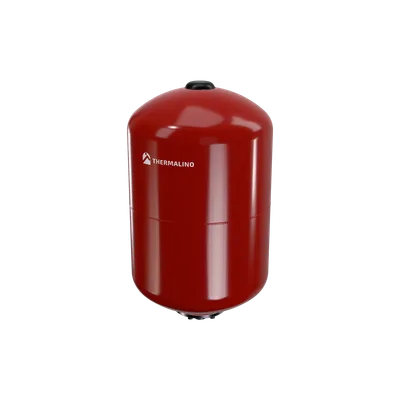 Cylindrical heating expansion vessel