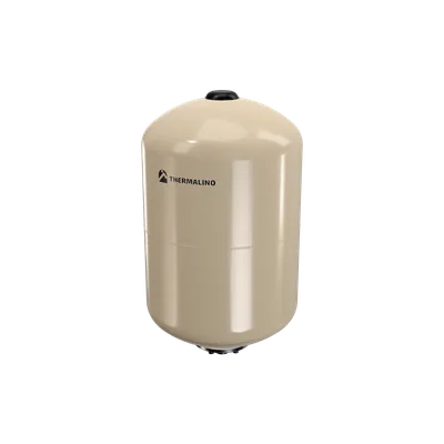 Cylindrical solar expansion vessel