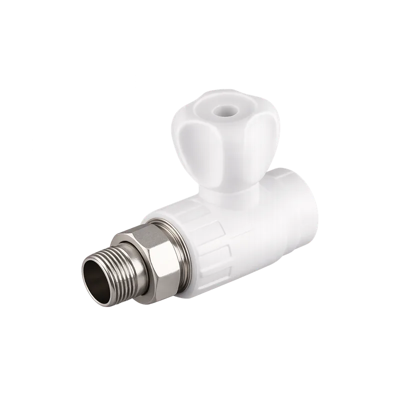 PPR Radiator ball valve straight
